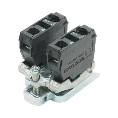 Elemento di blocco contatti ausiliari in metallo 2NO 240V/10A TB4 Breckner Germany - immagine 3