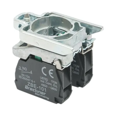 Elemento di blocco contatti ausiliari in metallo 2NO 240V/10A TB4 Breckner Germany - immagine 6