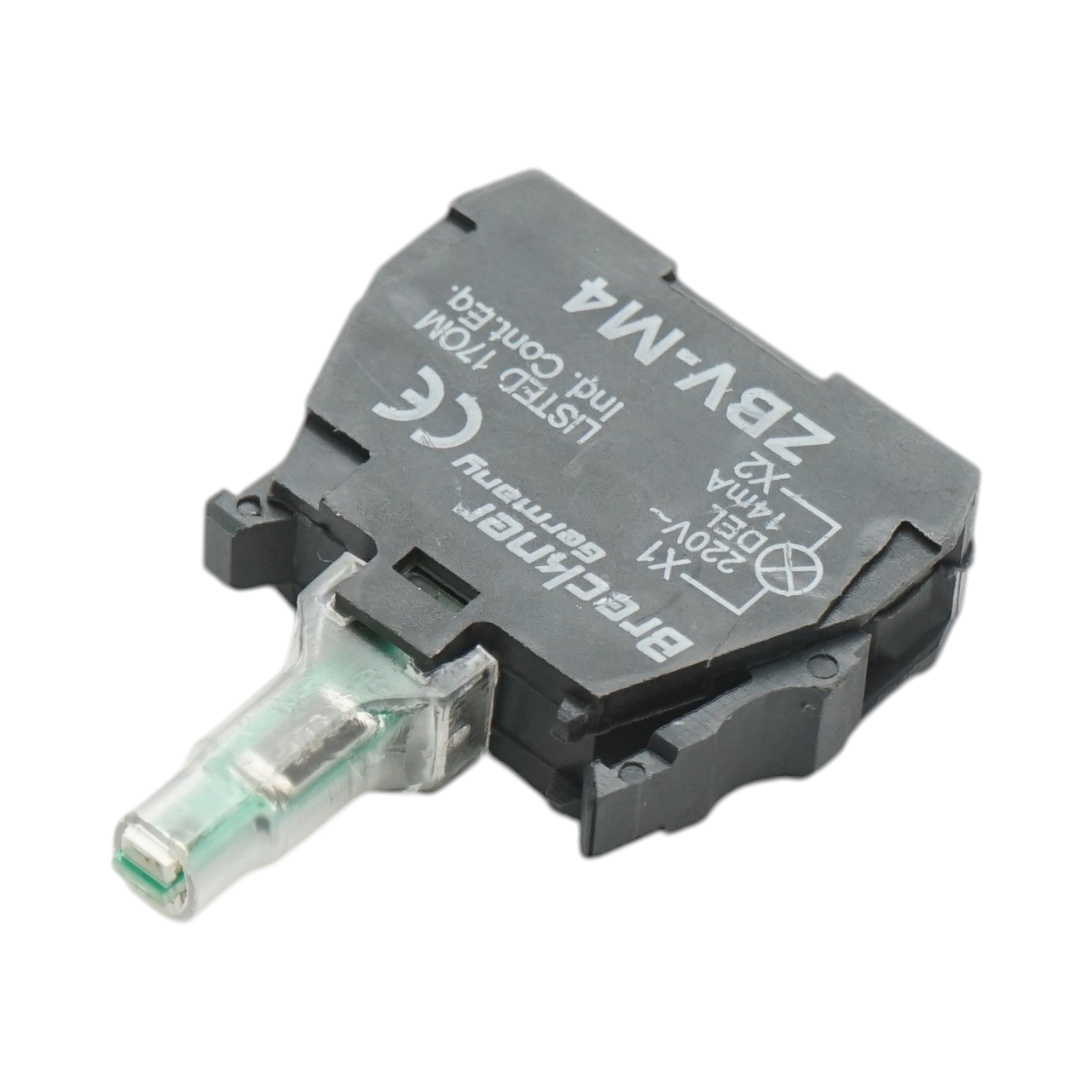 Elemento di blocco contatto ausiliario LED 220V/14mA Breckner Germany - immagine 5