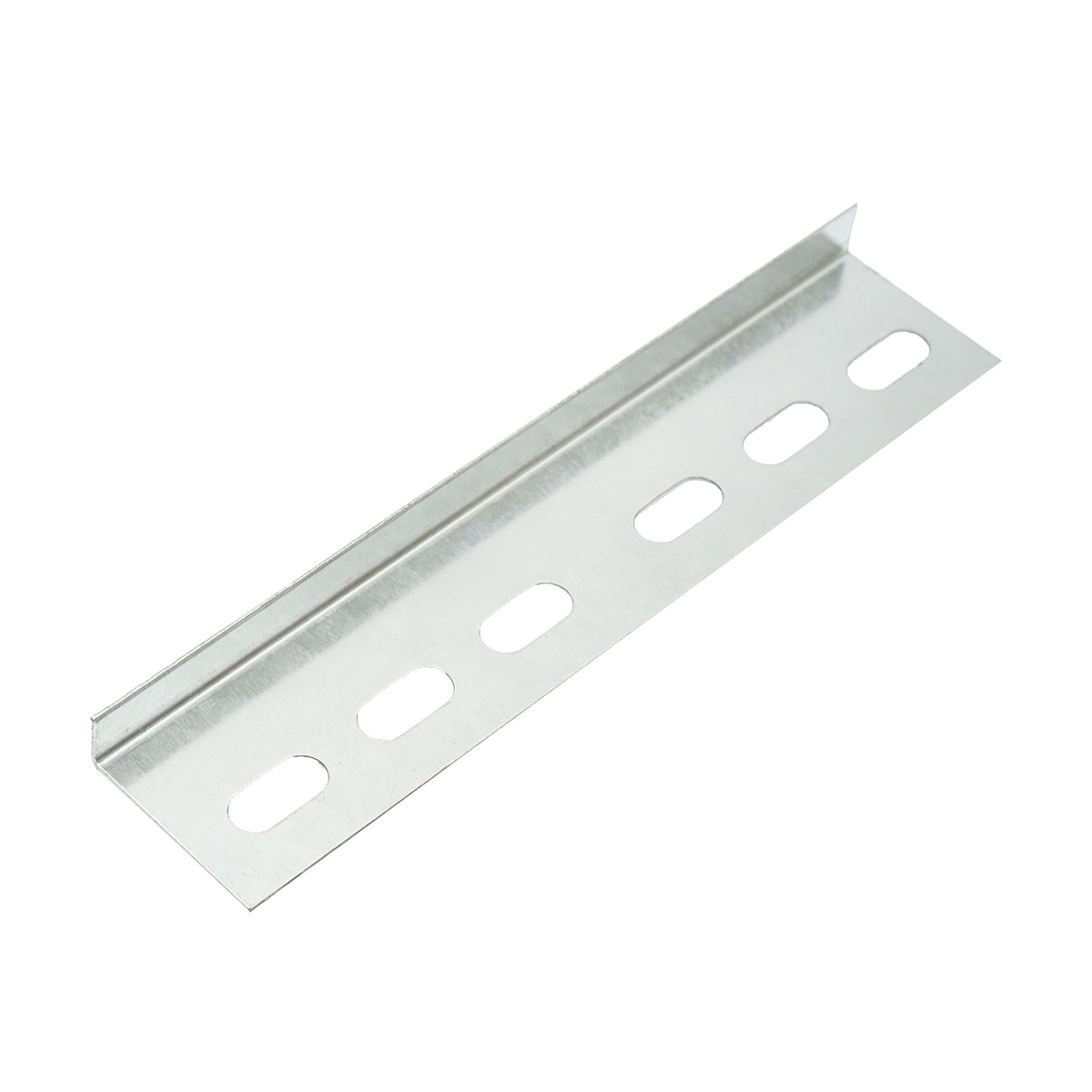 Elemento di collegamento per grondaia in metallo 40x15x200mm, acciaio zincato