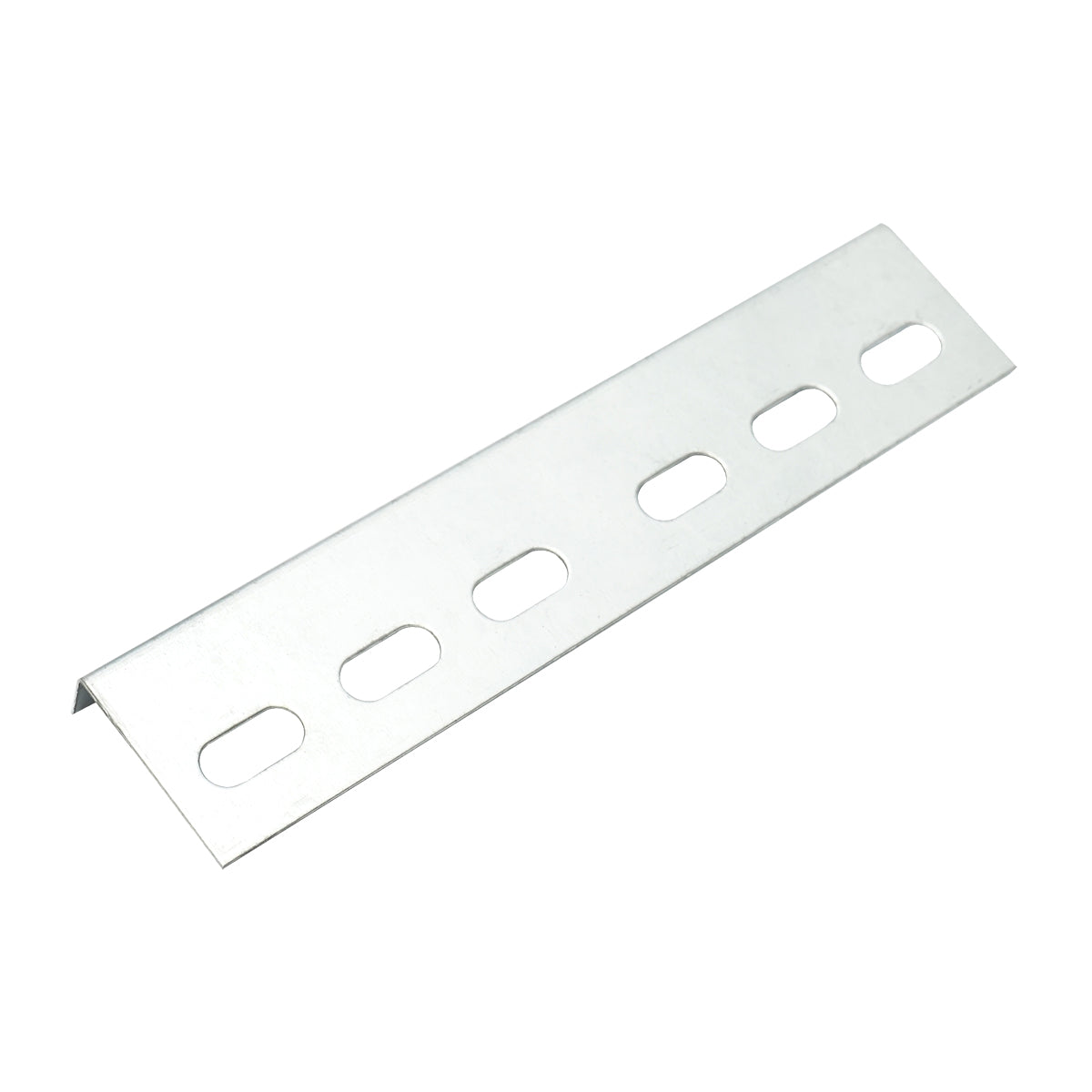 Elemento di collegamento per grondaia in metallo 40x15x200mm, acciaio zincato - immagine 3