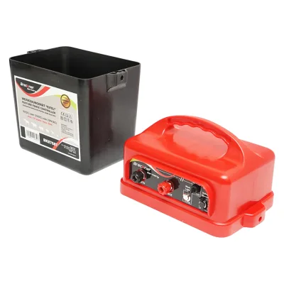 Elettrificatore 9-12V o 220V, 1 Joule, 5 km per recinzione elettrica Breckner Germany - immagine 12