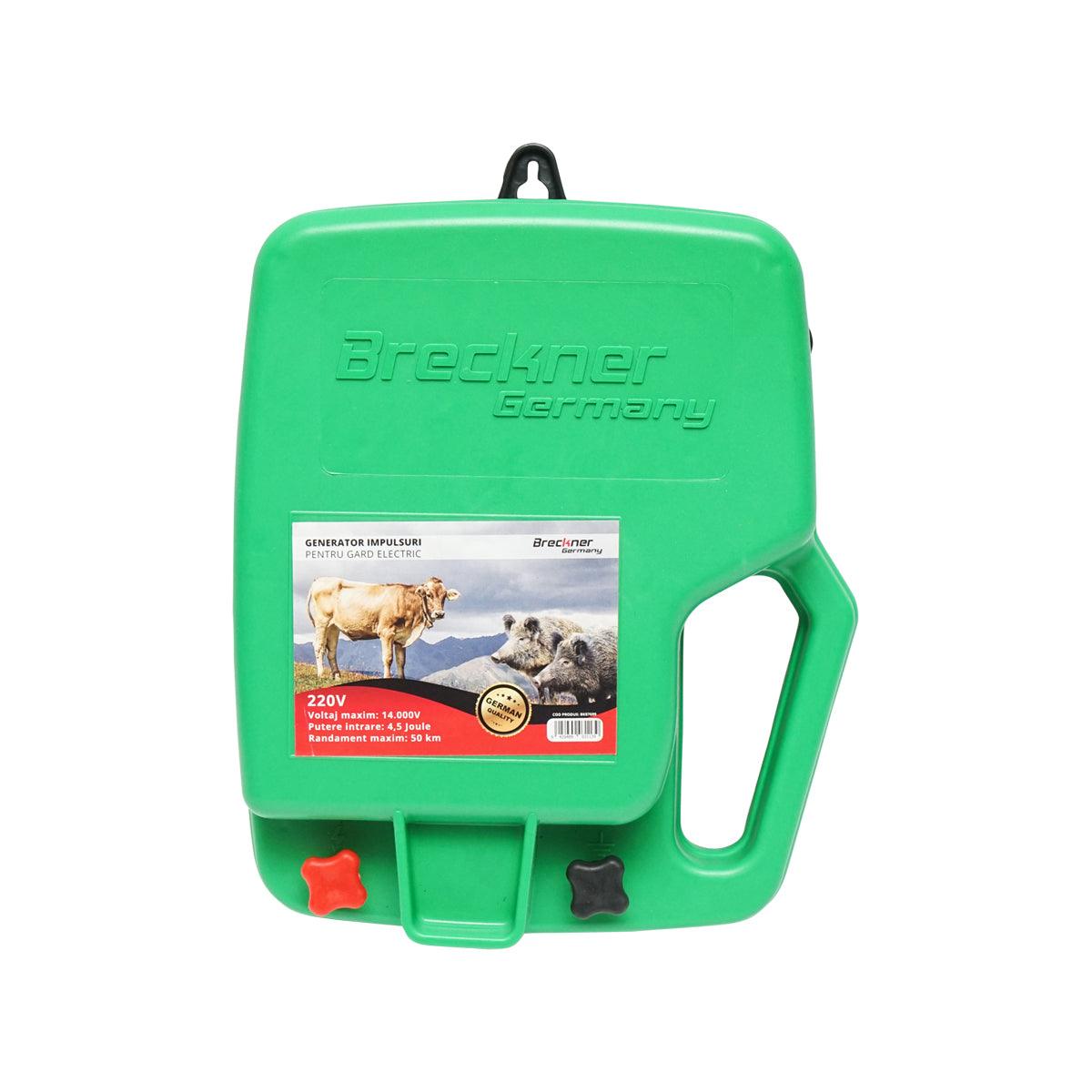 Elettrificatore a doppia alimentazione per recinto elettrico 12V - 220V 4.5 Joule 50 km recinzione elettrica BRECKNER GERMANY - immagine 4