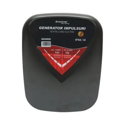 Elettrificatore a doppia alimentazione per recinto elettrico da 15 Joule, DC 12V/220V per recinzione elettrica IPX6 Breckner Germany - immagine 4