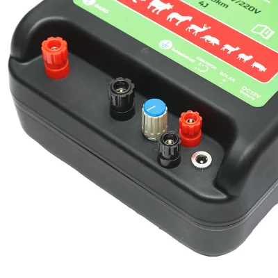 ELETTRIFICATORE A DOPPIA ALIMENTAZIONE PER RECINTO ELETTRICO DC 12/220V, 4 Joule 40km per recinzioni elettriche BRITMANN - immagine 7