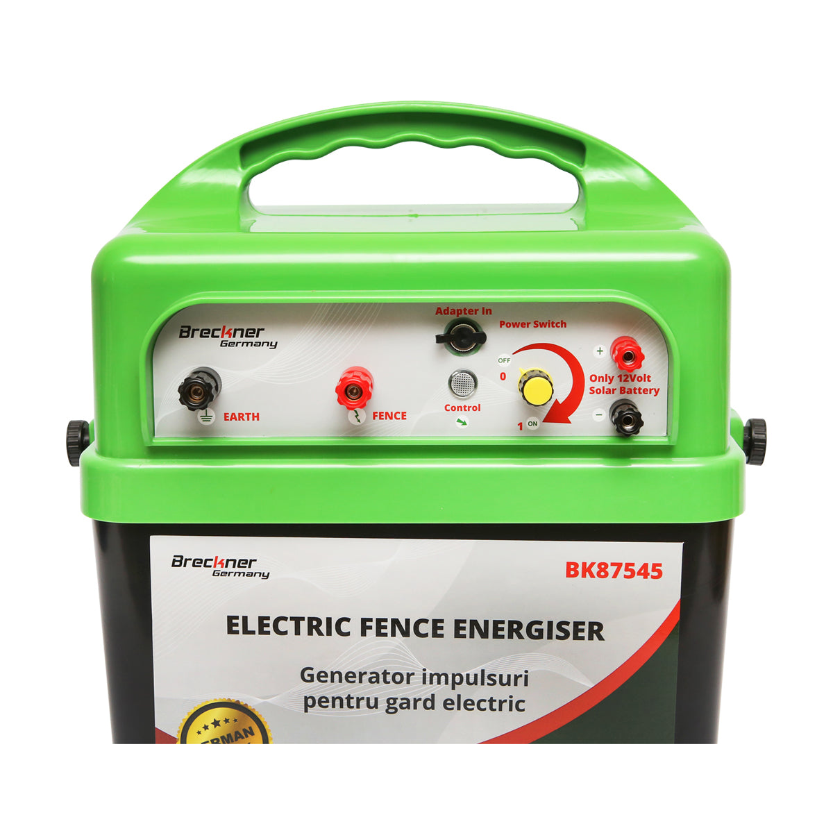 ELETTRIFICATORE A DOPPIA ALIMENTAZIONE PER RECINTO ELETTRICO DC 220V/AC 12V 6,2 Joule, 40 km Recinto elettrico Breckner Germany - immagine 7