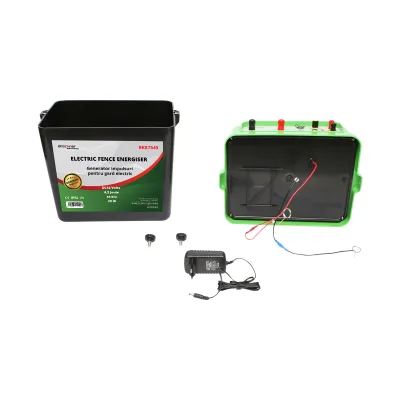 ELETTRIFICATORE A DOPPIA ALIMENTAZIONE PER RECINTO ELETTRICO DC 220V/AC 12V 6,2 Joule, 40 km Recinto elettrico Breckner Germany - immagine 9