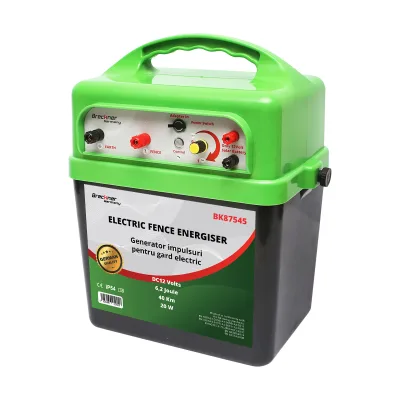 ELETTRIFICATORE A DOPPIA ALIMENTAZIONE PER RECINTO ELETTRICO DC 220V/AC 12V 6,2 Joule, 40 km Recinto elettrico Breckner Germany - immagine 4