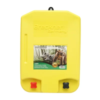 Elettrificatore da 11 Joule, 80 km per recinzione elettrica 12V/220V Breckner Germany
