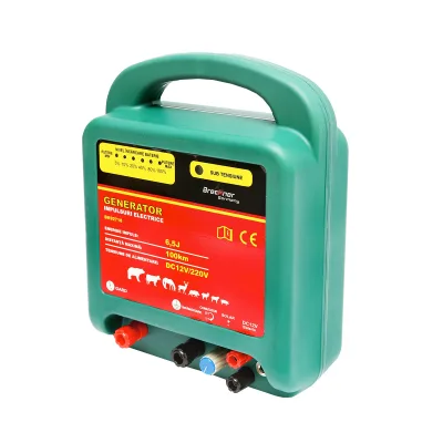 Elettrificatore DC 12/220V, 6.5 Joule, 100 km per recinto elettrico, Breckner Germany - immagine 4
