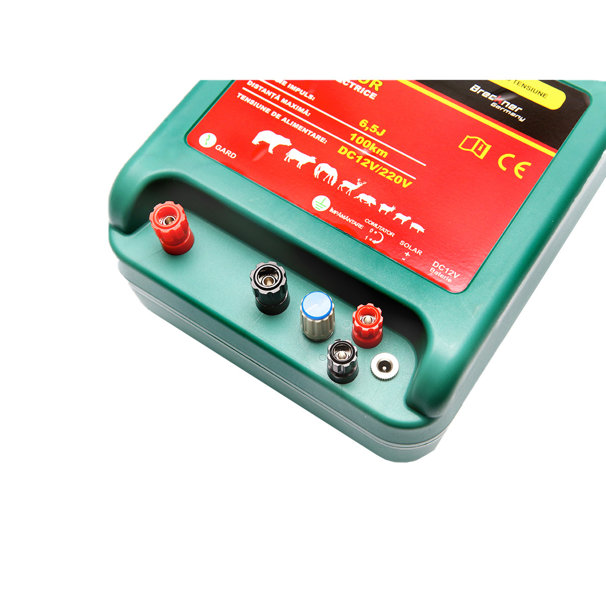 Elettrificatore DC 12/220V, 6.5 Joule, 100 km per recinto elettrico, Breckner Germany - immagine 7