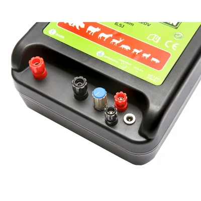 Elettrificatore DC 12/220V, 6.5 Joule, 100 km, per recinto elettrico, BRITMANN - immagine 5