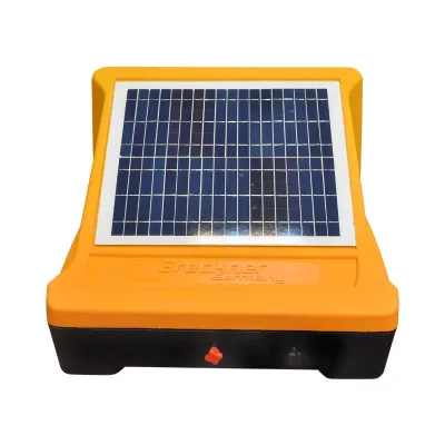 Elettrificatore fotovoltaico panello 20W 4 Joule 40km batteria da 12V/12Ah Breckner Germany