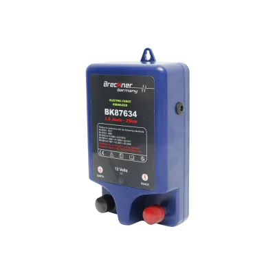Elettrificatore per recinto elettrico 12V - 220V 3 Joule 25 km con messa a terra per recinzione elettrica BRECKNER GERMANY - immagine 7