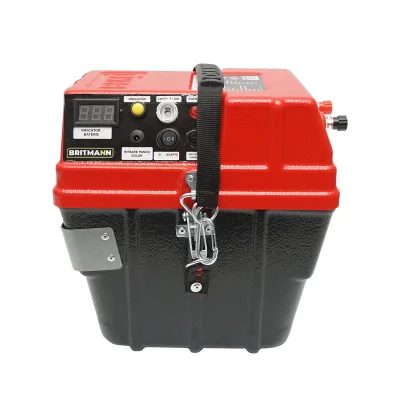 Elettrificatore per recinto elettrico da 6,9 Joule 12-220 V con batteria da 12 V, 14 A e pannello solare da 20 W - immagine 11