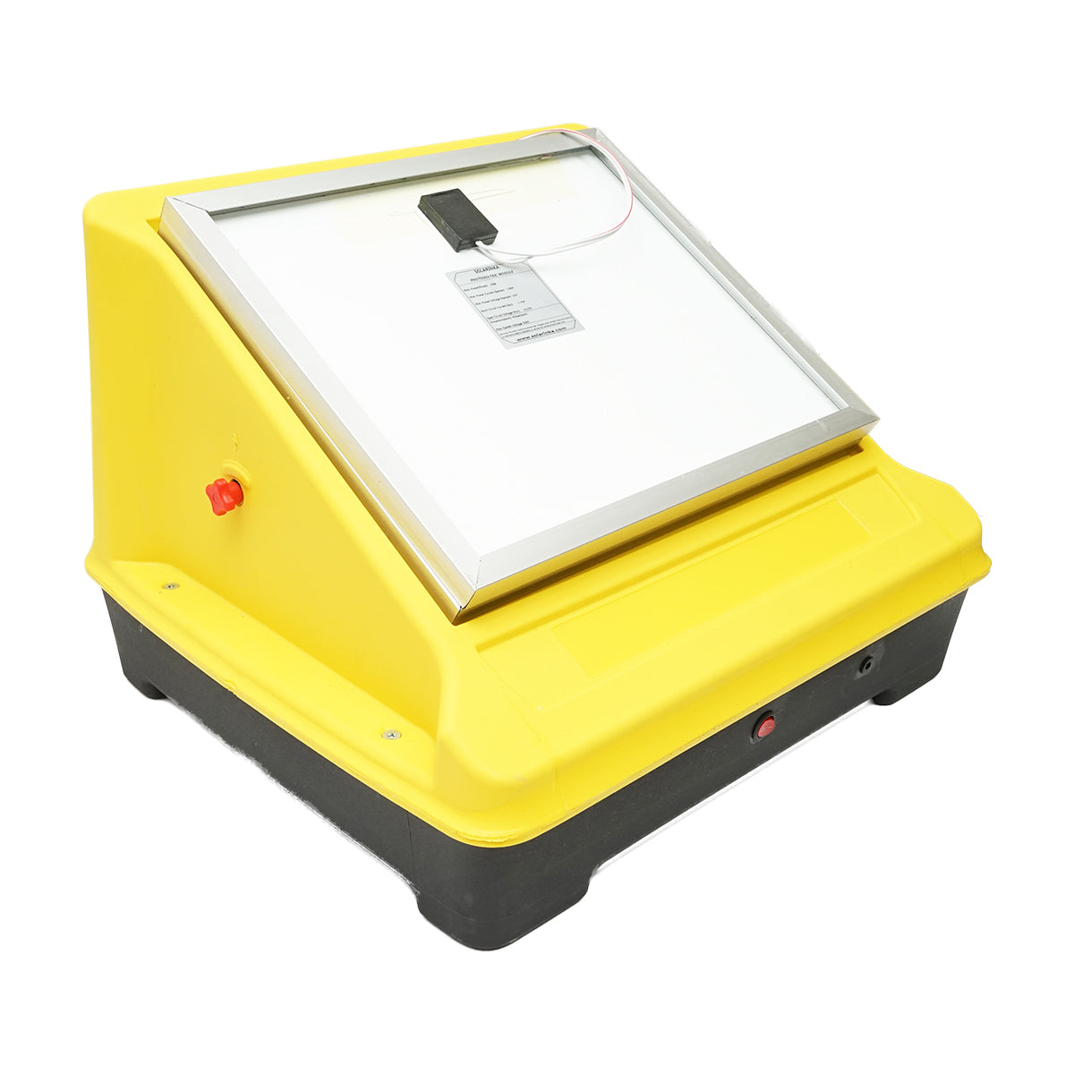 Elettrificatore per recinzioni elettriche 10 Joule con pannello solare 25W e batteria 12V/25Ah Breckner Germany - immagine 4