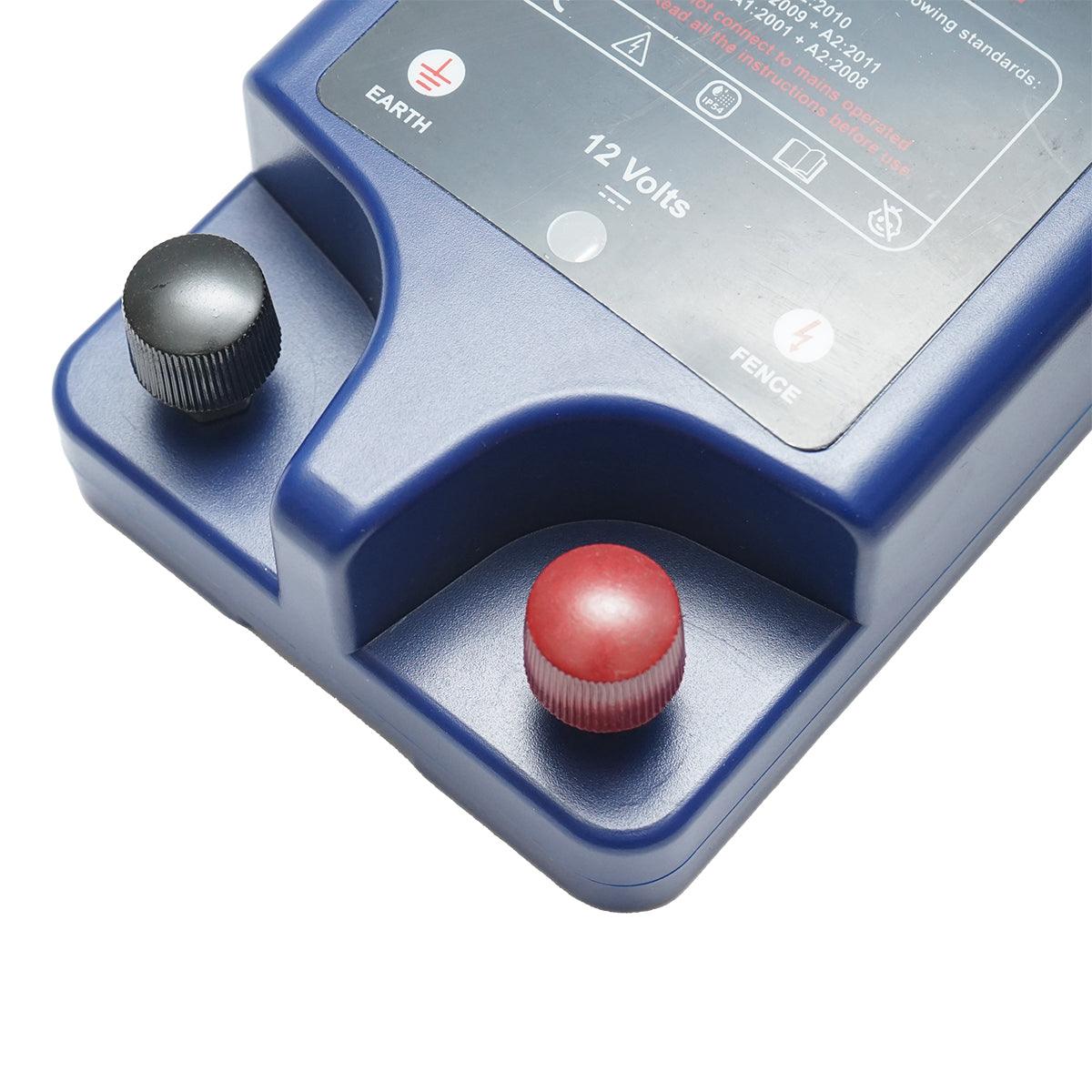 Elettrificatore per recinzioni elettriche, 12V 2 Joule 20 km con messa a terra per recinto elettrico Breckner Germany - immagine 5