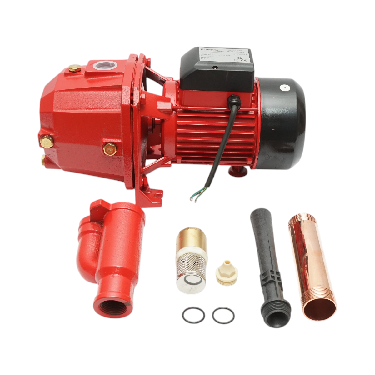 ELETTROPOMPA AUTOADESCANTE POMPA DI SUPERFICIE 750W, 220V, H42m, 80 L/min DP255 Breckner Germany - immagine 2