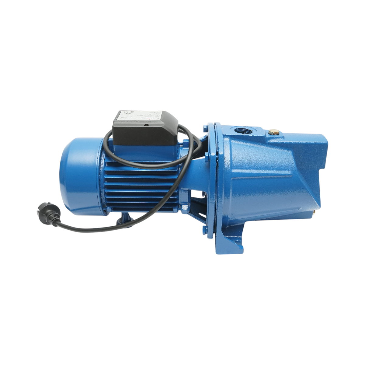 ELETTROPOMPA PERIFERICA, Pompa d'acqua di superficie autoadescante Autoclave Periferica 750W, 220V, portata 53 L/min, prevalenza 52 m, modello JSW10M Breckner Germany