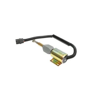 Elettrovalvola di spegnimento pompa iniezione 24V per John Deere, codici OEM RE502474, RE516083 - immagine 5
