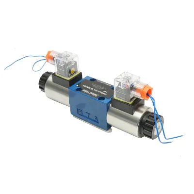Elettrovalvola direzionale 12VDC 25W per impianti idraulici 6 vie controllo flusso HDQX126J 4WE6J61B CG12N9Z4 - immagine 6