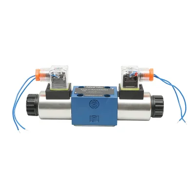 Elettrovalvola direzionale 24VDC 25W per impianti idraulici 6 vie controllo flusso HDQX126J 4WE6J61B CG12N9Z4