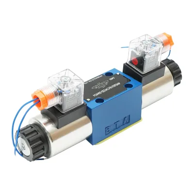 Elettrovalvola direzionale AC220V 6 vie controllo del flusso impianti idraulici HDQX2206E 4WE6E61B CW220-50N9Z4