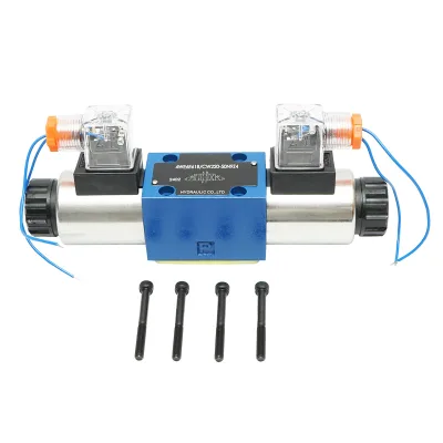 Elettrovalvola direzionale AC220V 6 vie controllo del flusso impianti idraulici HDQX2206E 4WE6E61B CW220-50N9Z4 - immagine 3