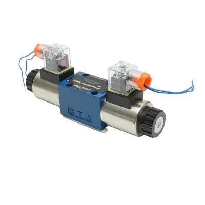 Elettrovalvola direzionale AC220V controllo del flusso impianti idraulici 6 vie HDQX2206J 4WE6J61B CW220-50N9Z4 - immagine 6