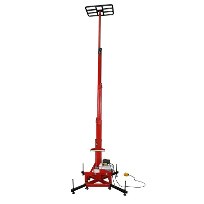Elevatore elettrico per materiali edili, altezza massima 4,85 m, portata 200 kg con telecomando. - immagine 3