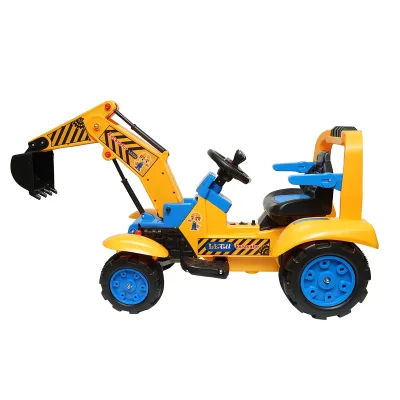 Escavatore, auto elettrica con batterie per bambini dai 3 ai 6 anni LETU Excavator - immagine 3