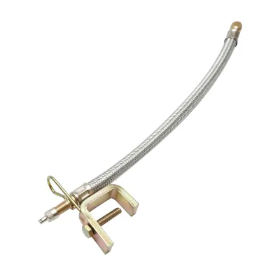 Estensione valvola ruota con protezione metallica e clip a vite 250/280 mm - immagine 2
