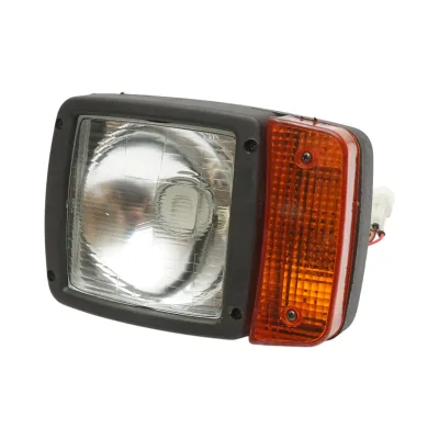 Fanale anteriore con segnale JCB codice OEM 700/50055, 700/50056, 700/50119, 700/38400, 700/50121 - immagine 3