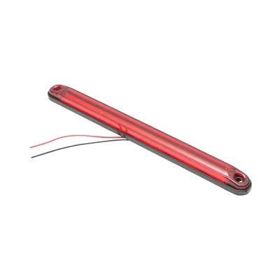Fanale laterale a led rosso 240mm 12-24V Breckner Germany - immagine 3