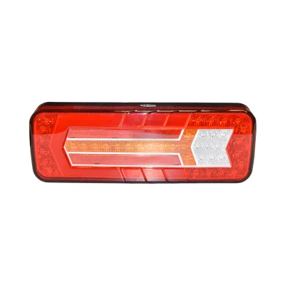 Fanale posteriore a LED per camion e rimorchi con freccia di direzione 12-24V 284x57,2x100mm - immagine 2