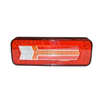 Fanale posteriore a LED per camion e rimorchi con freccia di direzione 12-24V 284x57,2x100mm