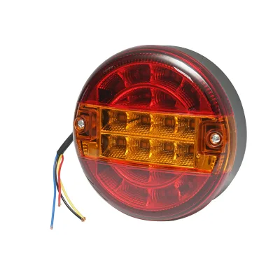 Fanale posteriore rotondo per camion/rimorchio con LED 139 mm, 12/24 V Breckner Germany - immagine 3