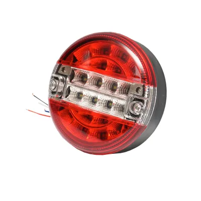 Fanale posteriore rotondo per camion/rimorchio con LED 139 mm, 12/24 V Breckner Germany - immagine 2