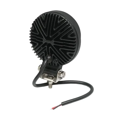 Faretto LED rotondo 12-60V, 36W, corpo in alluminio 110x110x40mm - immagine 3