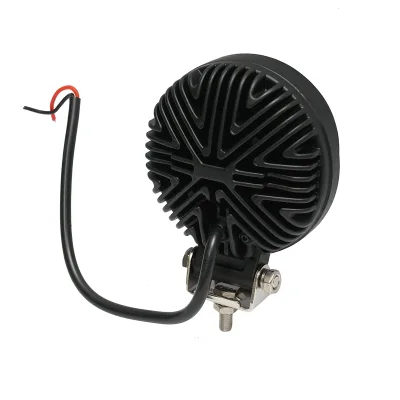 Faretto LED rotondo 12-60V, 36W, corpo in alluminio 115x115x45mm - immagine 3