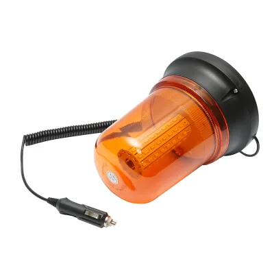 Faro rotante a LED 12-24V con 3 funzioni, base magnetica, alimentazione accendisigari IP65 - immagine 4