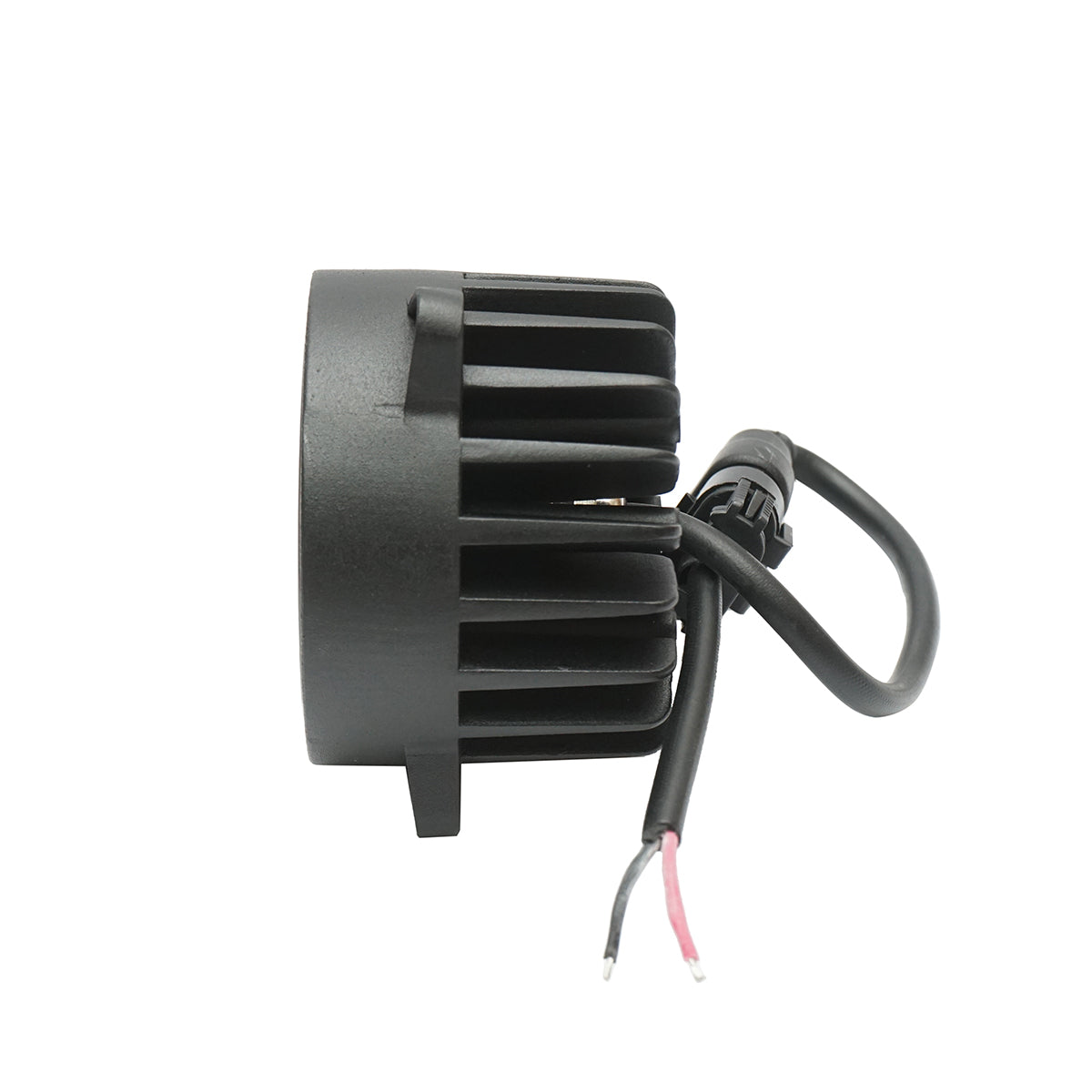 Faro rotondo 4 LED – 32W 12–24V per John Deere, New Holland, Case IH, Magnum, Ford cod OEM 87328621, UT-W4012 - immagine 3