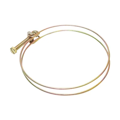 Fascetta stringicavo 108-115mm con vite M8x80mm per tubo flessibile Breckner Germany
