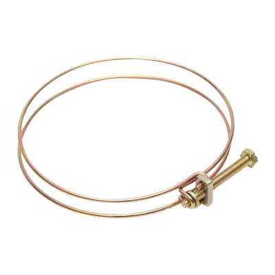 Fascetta stringicavo 108-115mm con vite M8x80mm per tubo flessibile Breckner Germany - immagine 2