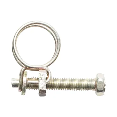 Fascetta stringicavo 11-14mm con vite M5x30mm per tubo flessibile Breckner Germany - immagine 3