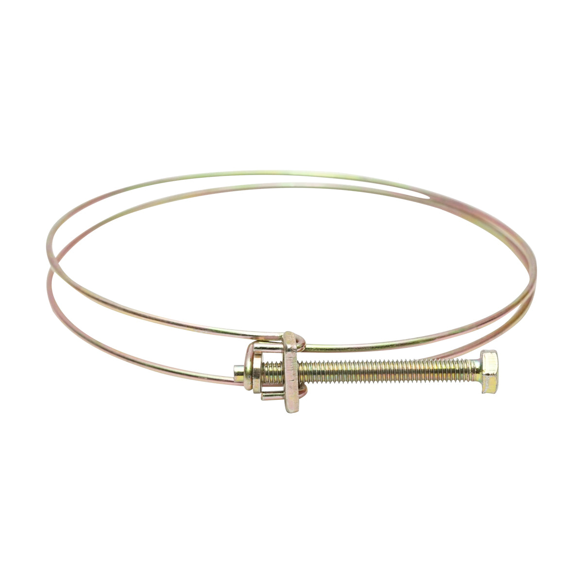 Fascetta stringicavo 113-120mm con vite M8x80mm per tubo flessibile Breckner Germany - immagine 3