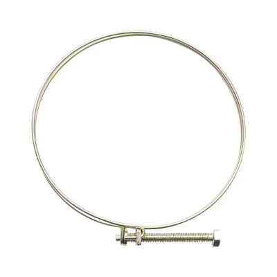 Fascetta stringicavo 113-120mm con vite M8x80mm per tubo flessibile Breckner Germany - immagine 2