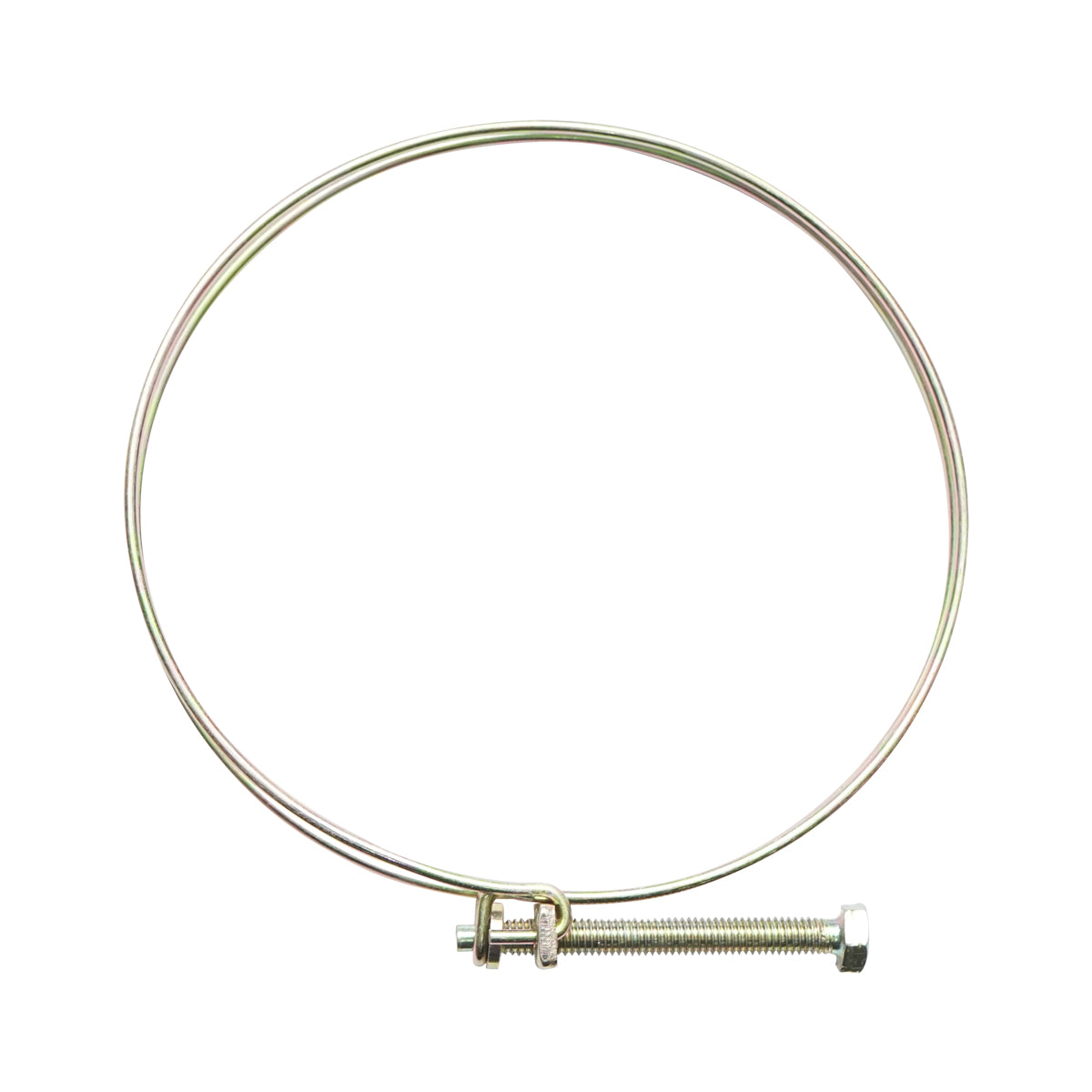 Fascetta stringicavo 113-120mm con vite M8x80mm per tubo flessibile Breckner Germany - immagine 2