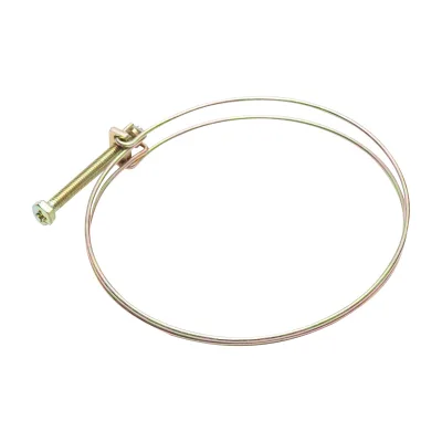 Fascetta stringicavo 113-120mm con vite M8x80mm per tubo flessibile Breckner Germany