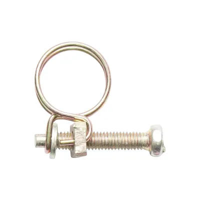 Fascetta stringicavo 13-16mm con vite M5x30mm per tubo flessibile Breckner Germany - immagine 3